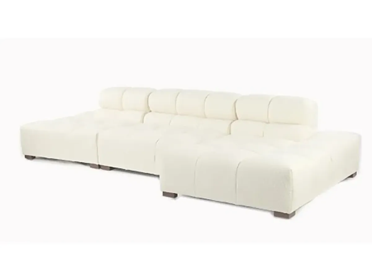 Tufted Sofa | TF028 Side Ottoman