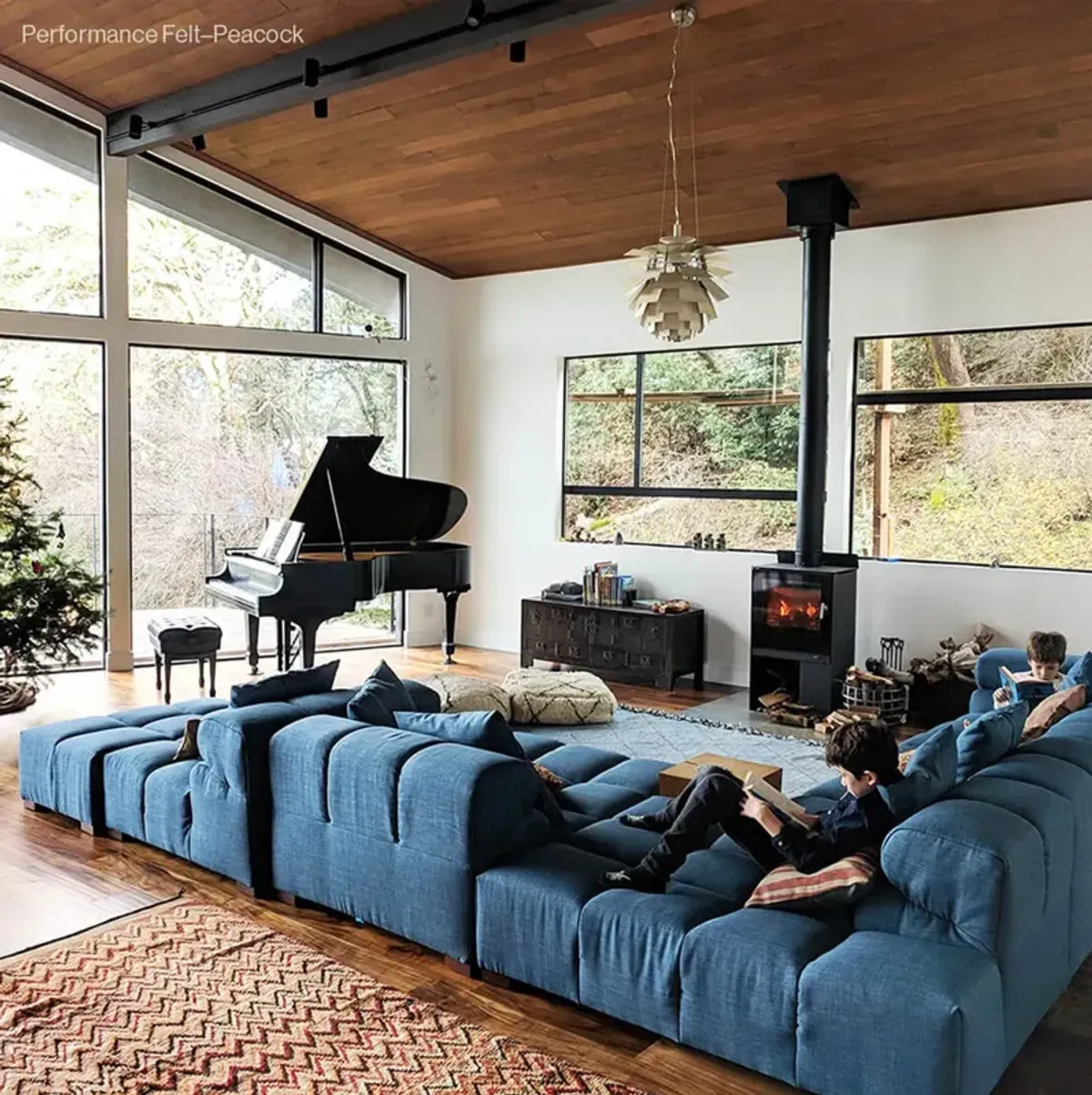 Tufted Sofa | Sectional 003