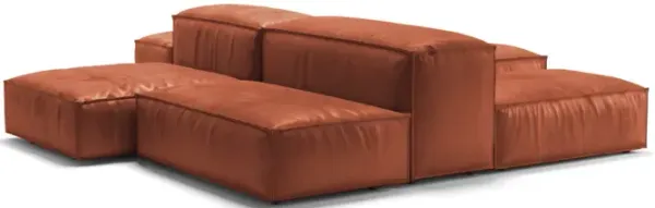 Extrasoft Low Profile Modular Block Sofa | Combination 001