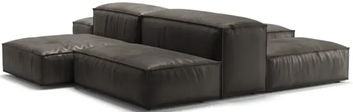 Extrasoft Low Profile Modular Block Sofa | Combination 001