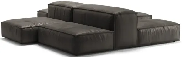 Extrasoft Low Profile Modular Block Sofa | Combination 001