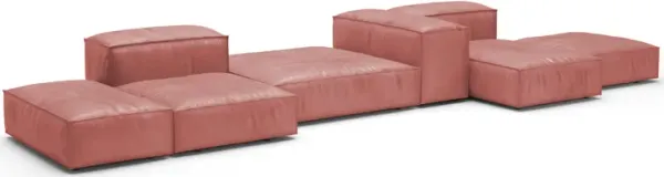 Extrasoft Low Profile Modular Block Sofa | Combination 002