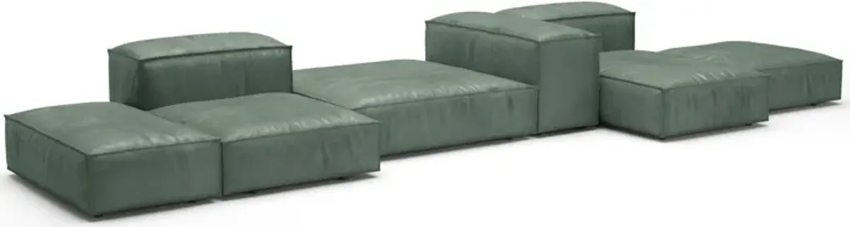 Extrasoft Low Profile Modular Block Sofa | Combination 002
