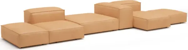Extrasoft Low Profile Modular Block Sofa | Combination 002