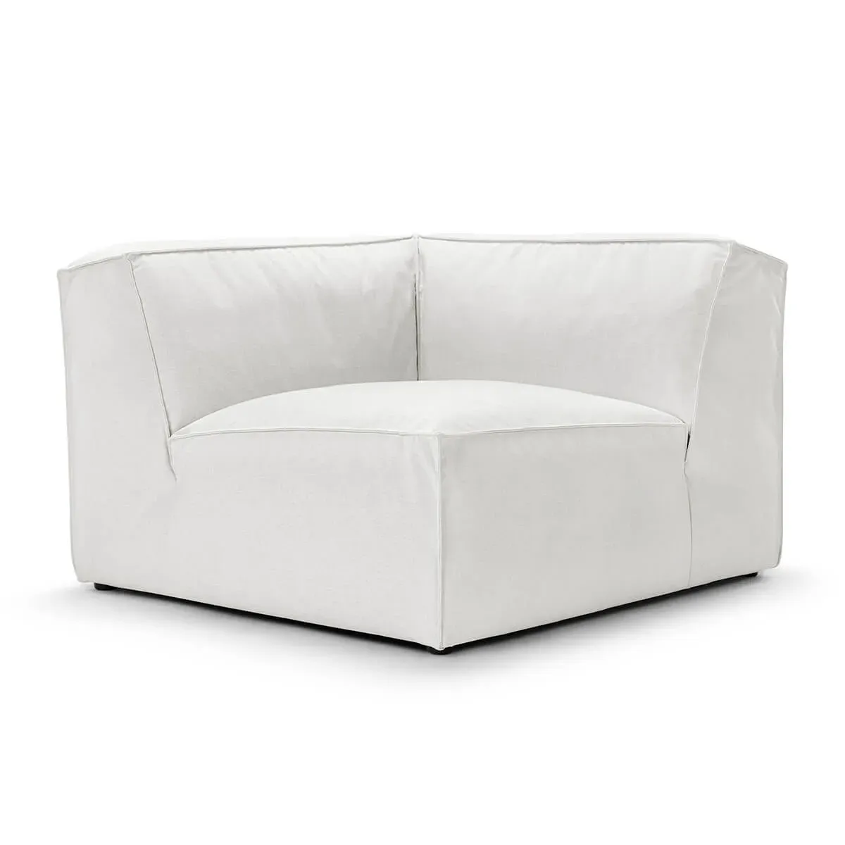Oasis Modern Low Profile Modular Block Sofa in Latex | Corner Module
