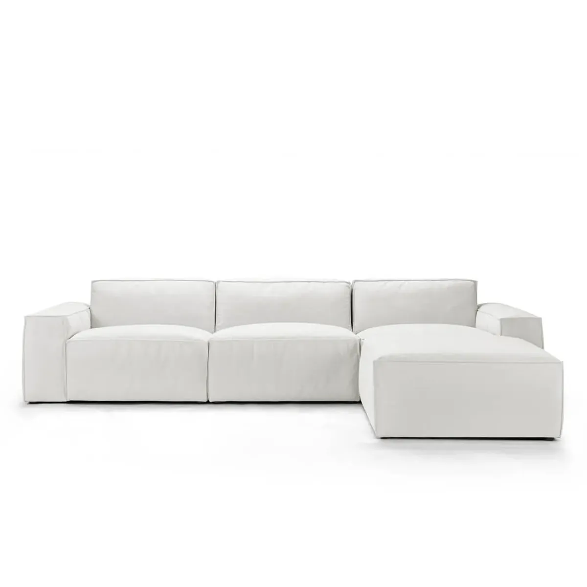 Oasis Modern Low Profile Modular Block Sofa in Latex | Combination 002