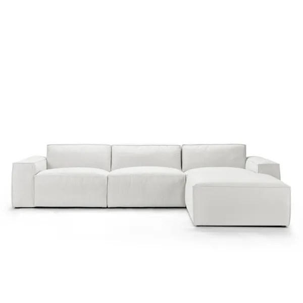 Oasis Modern Low Profile Modular Block Sofa in Latex | Combination 002