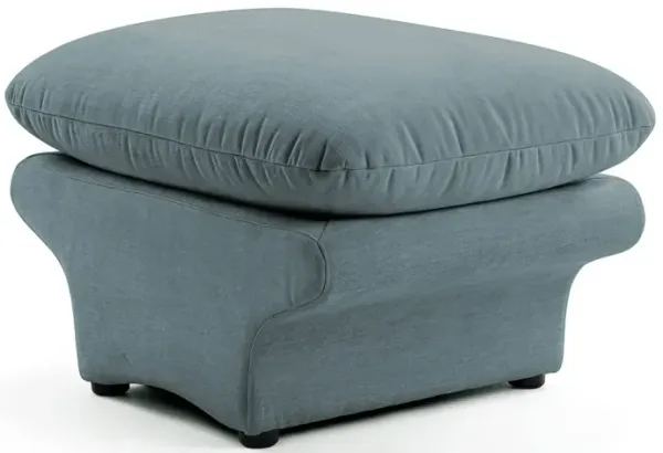 Carsons Mid Century Curved Modular Sectional Sofa | Ottoman