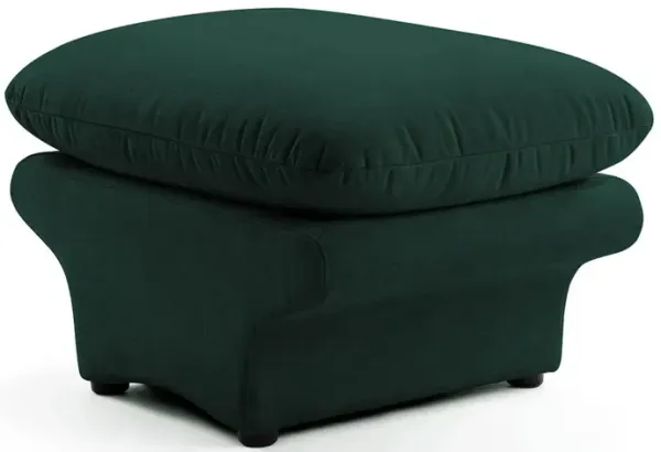 Carsons Mid Century Curved Modular Sectional Sofa | Ottoman