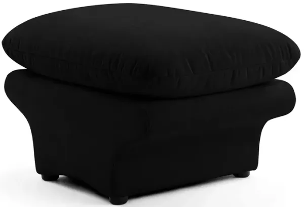 Carsons Mid Century Curved Modular Sectional Sofa | Ottoman