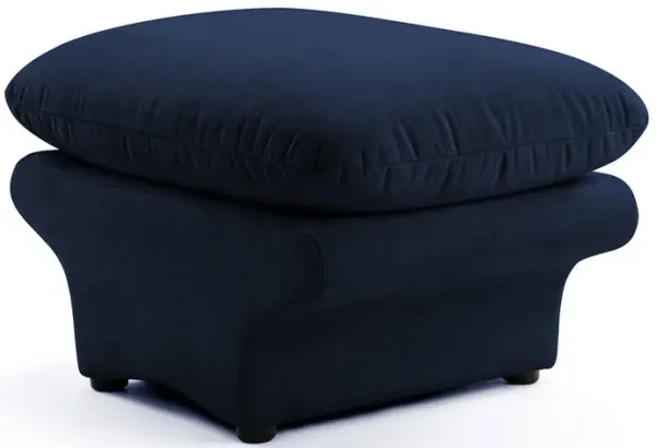 Carsons Mid Century Curved Modular Sectional Sofa | Ottoman