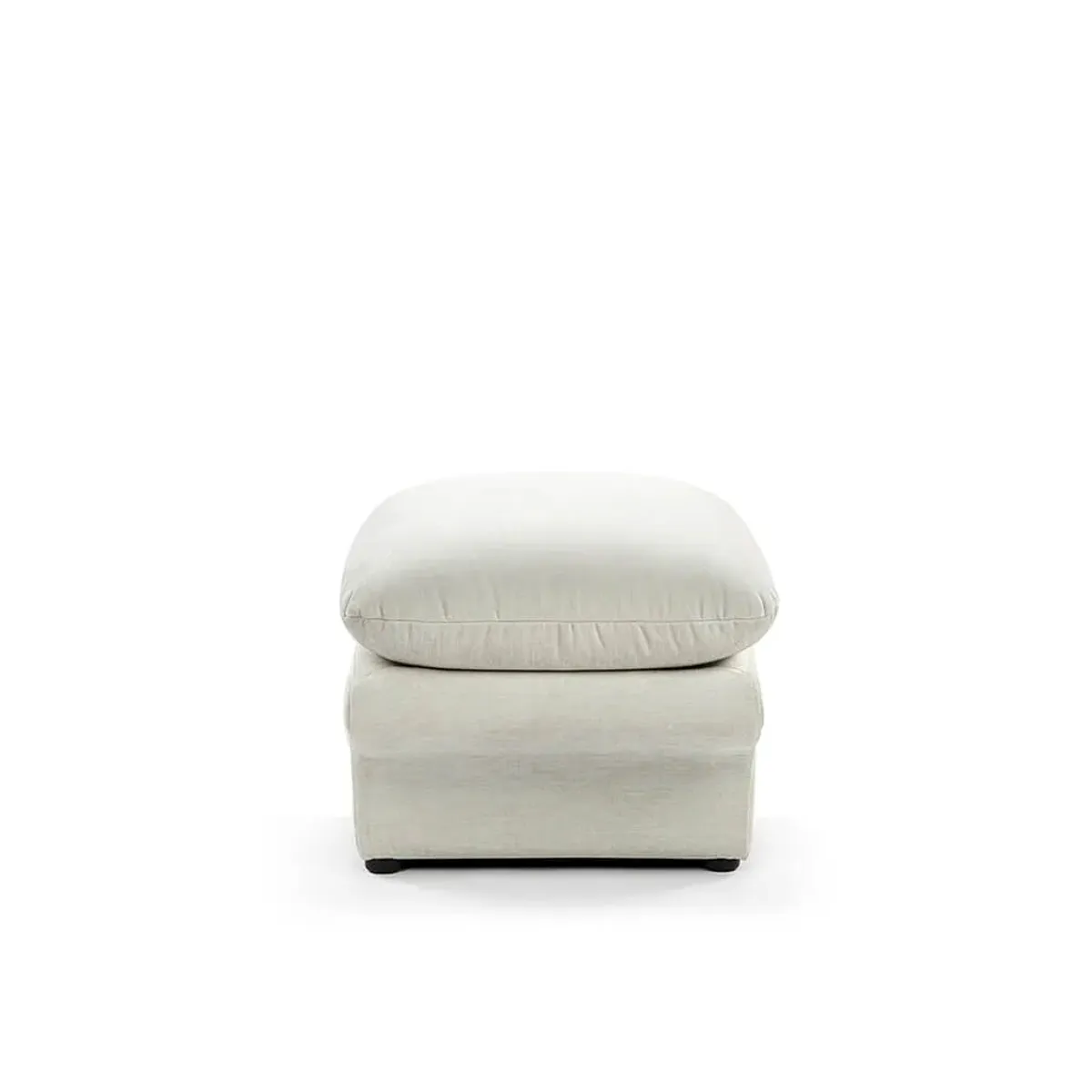 Carsons Mid Century Curved Modular Sectional Sofa | Ottoman