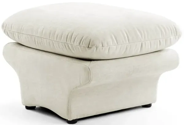 Carsons Mid Century Curved Modular Sectional Sofa | Ottoman