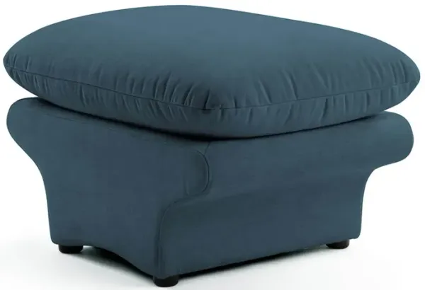 Carsons Mid Century Curved Modular Sectional Sofa | Ottoman