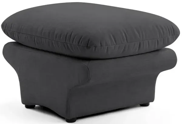 Carsons Mid Century Curved Modular Sectional Sofa | Ottoman