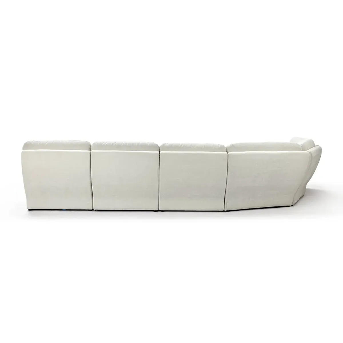Carsons Mid Century Curved Modular Sectional Sofa | Combination 003
