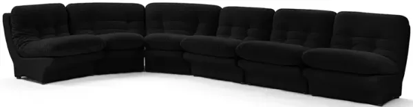 Carsons Mid Century Curved Modular Sectional Sofa | Combination 003