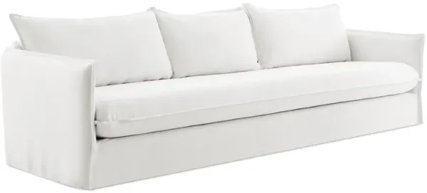 EM Wabi-Sabi Casual Slipcovered Modular Sectional Sofa | Three Seater