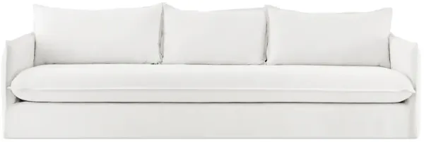 EM Wabi-Sabi Casual Slipcovered Modular Sectional Sofa | Three Seater