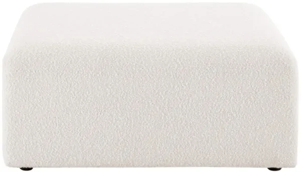 Aurelie Modern Channel Tufted Curved Modular Sectional Sofa | Classic Ottoman