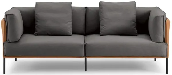 Caruso Modern Minimalist Italian Leather Sofa