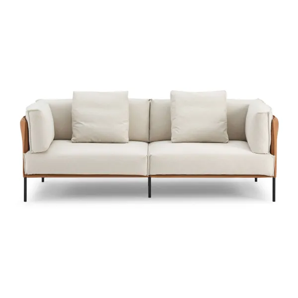 Caruso Modern Minimalist Italian Leather Sofa