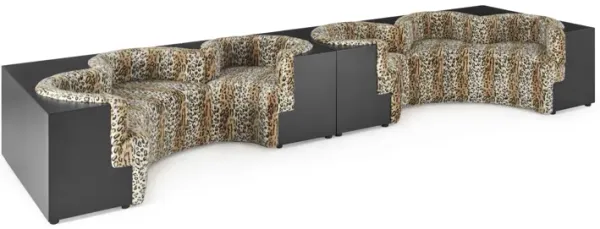 Archizoom Associati Italian Modular Safari Sofa | Combination D
