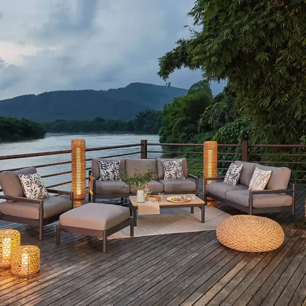 Citadel Modern Outdoor Modular Sofa Set