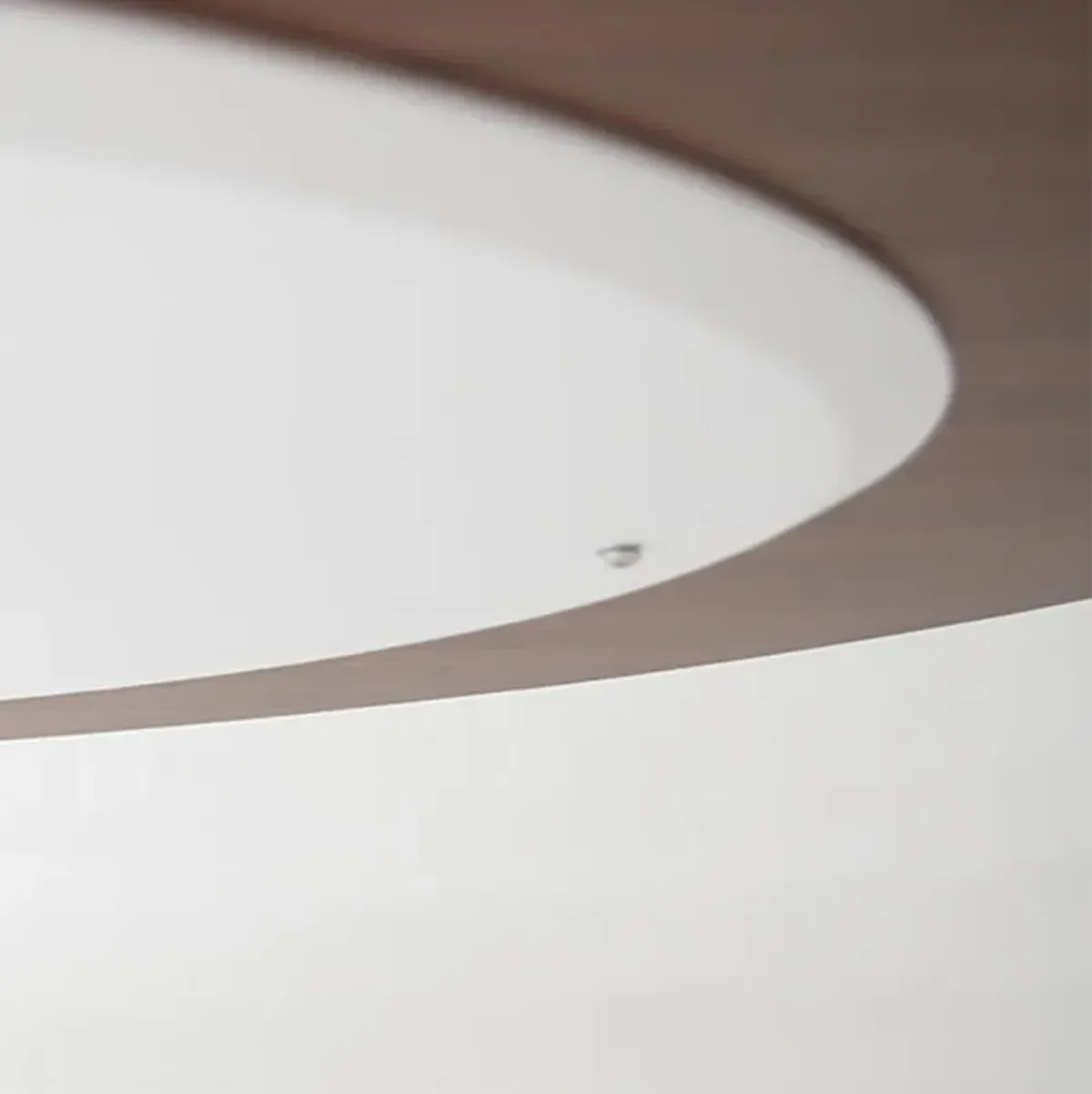 Dark Walnut Wood Tulip Dining Table - Oval