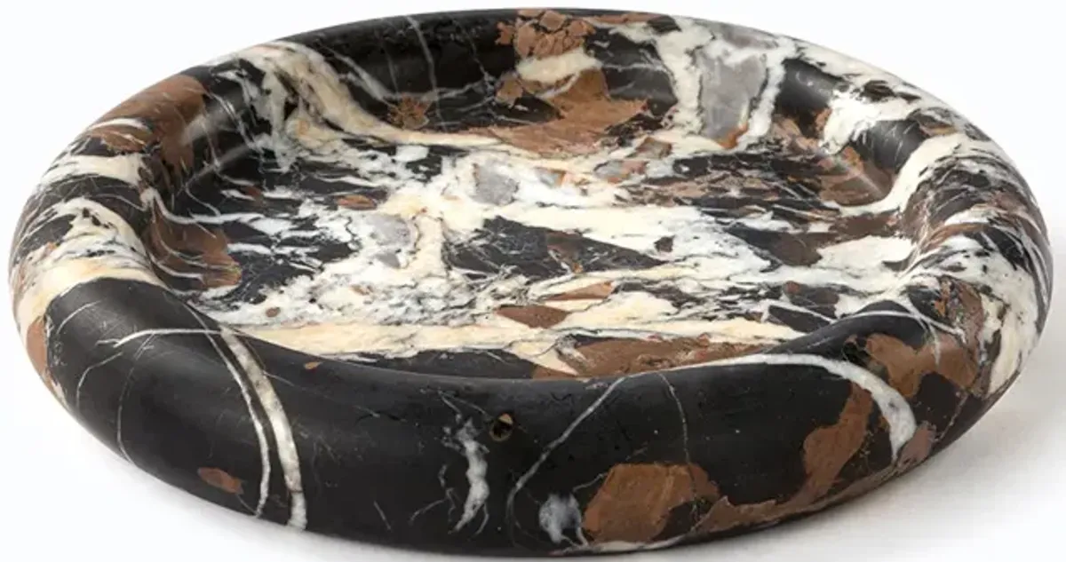Fez Round Marble Jewelry Dish