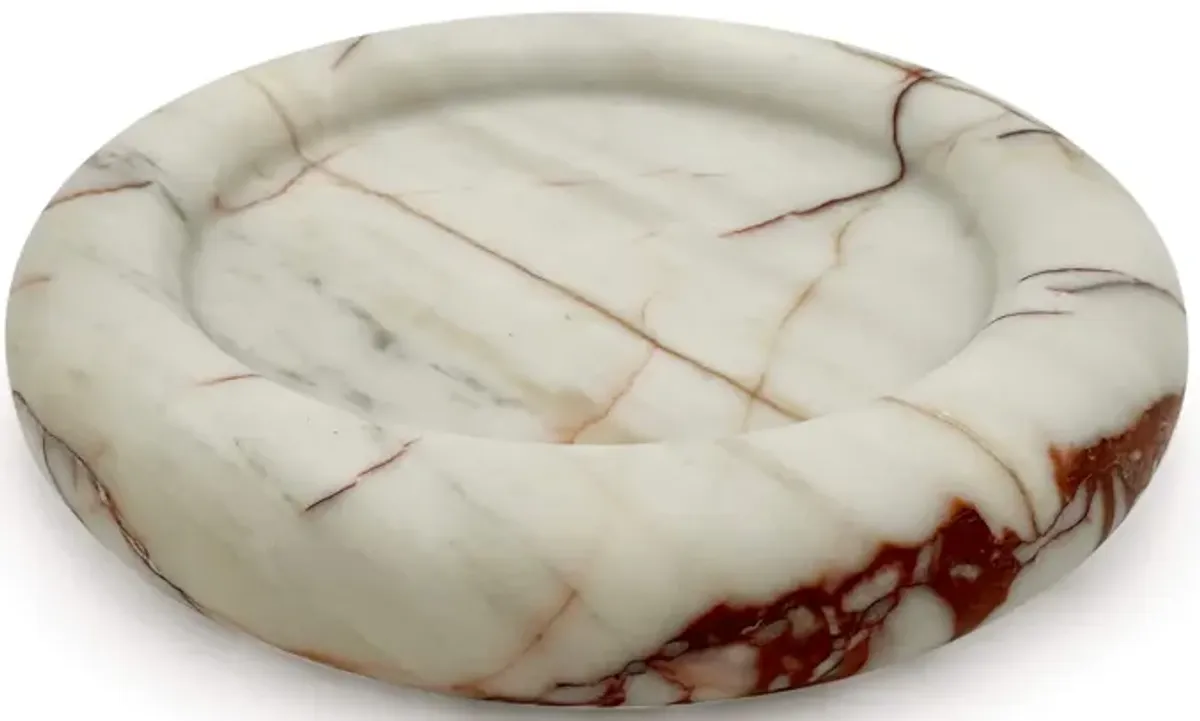 Fez Round Marble Jewelry Dish