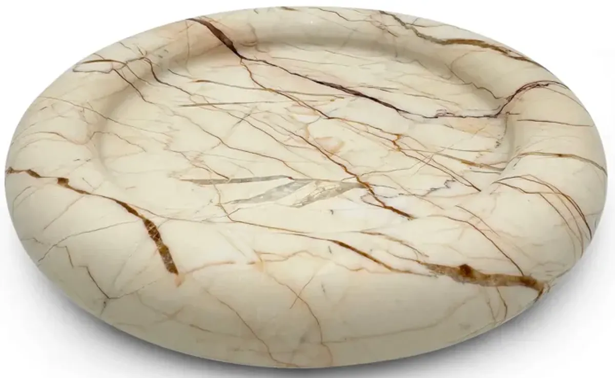 Fez Round Marble Jewelry Dish