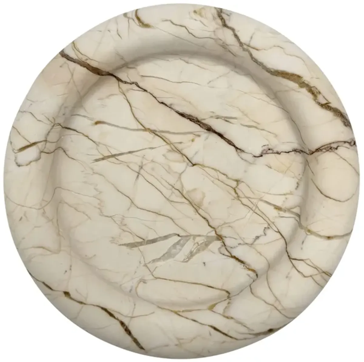 Fez Round Marble Jewelry Dish