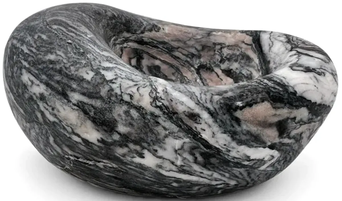 Abe Small Bean Marble Decorative Bowl