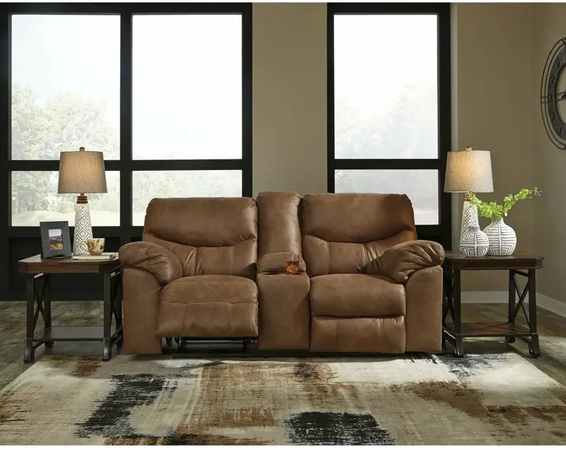 Boxberg Reclining Console Loveseat