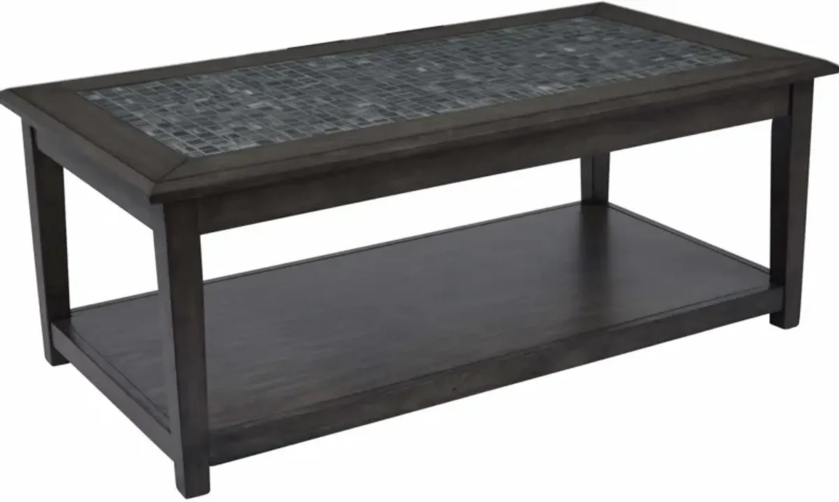 Grey Mosaic Cocktail Table