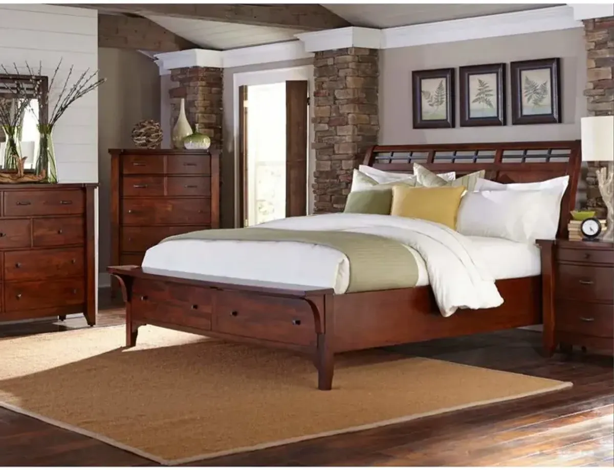 Queen Whistler Retreat Storage Bed