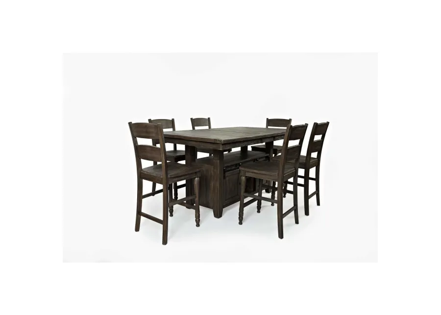 Madison County Counter Dining Set - Barnwood