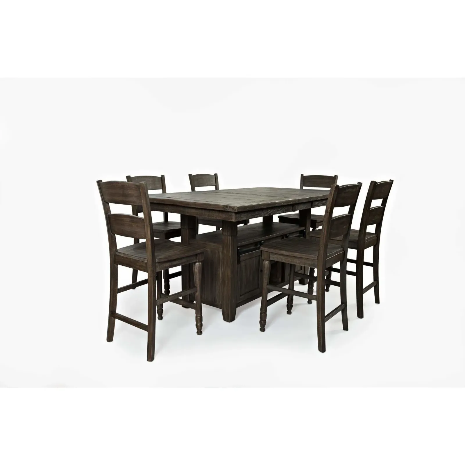 Madison County Counter Dining Set - Barnwood