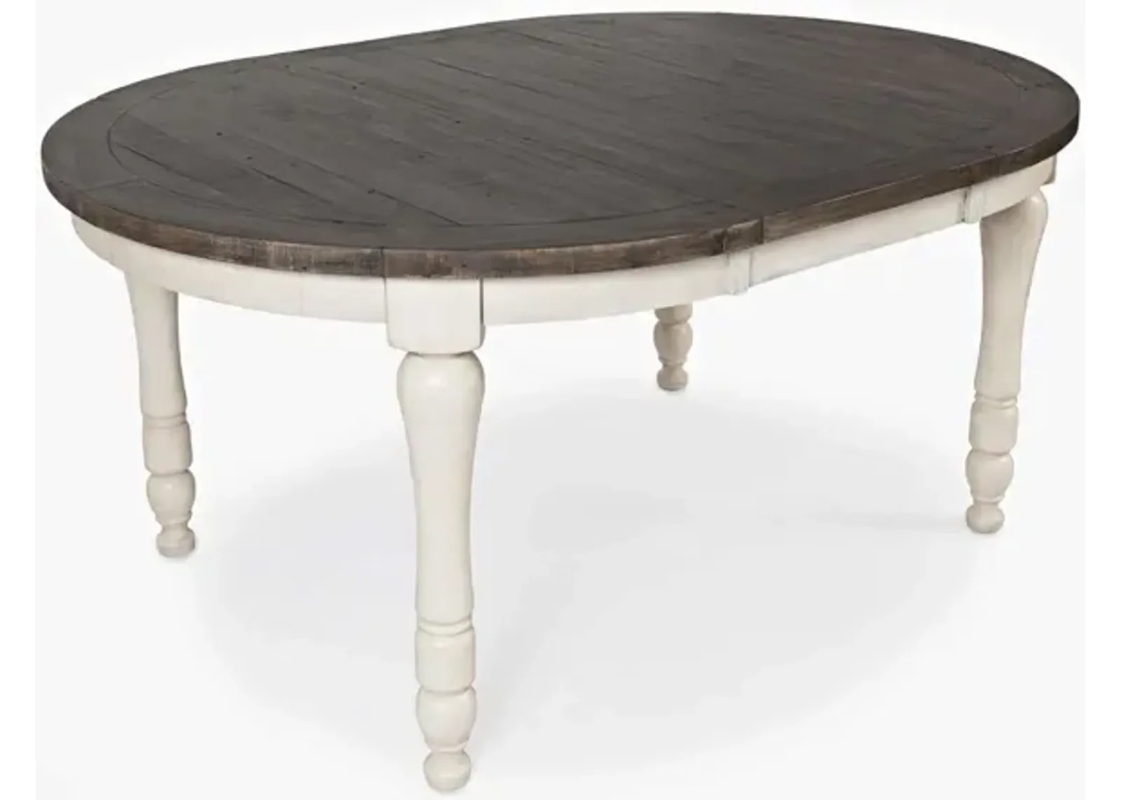 Madison County Oval Table - White