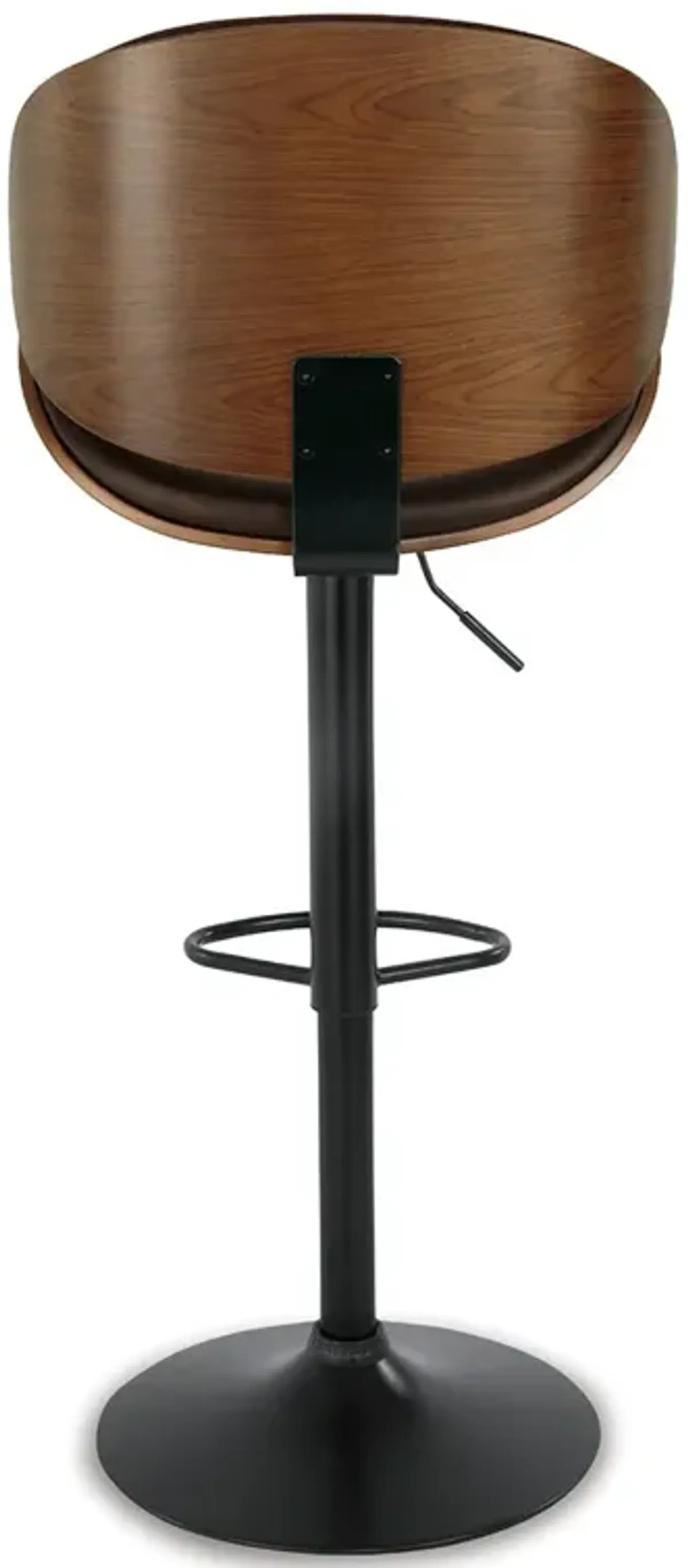 Adjustable Swivel Barstool - Black