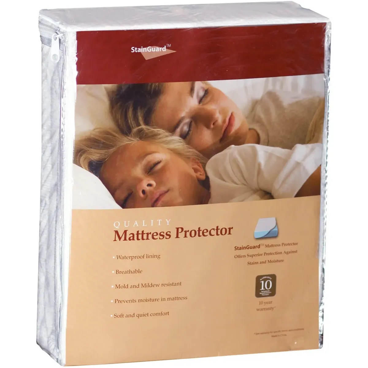 Twin StainGuard Terry Mattress Protector