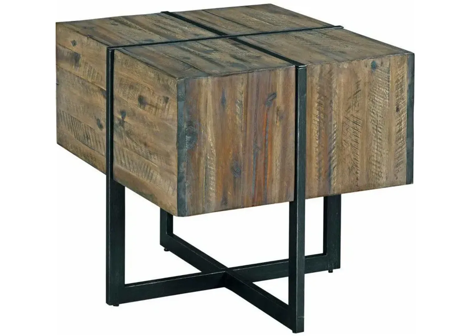 Modern Timber End Table