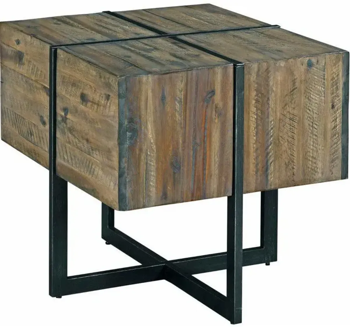 Modern Timber End Table