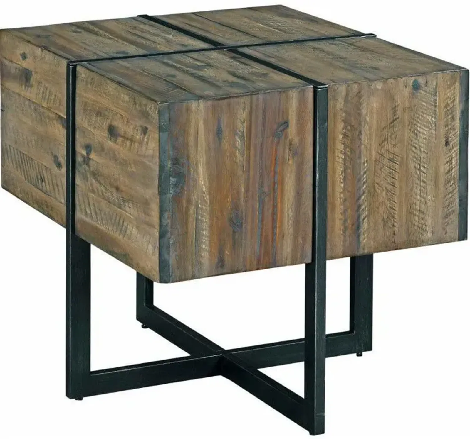 Modern Timber End Table