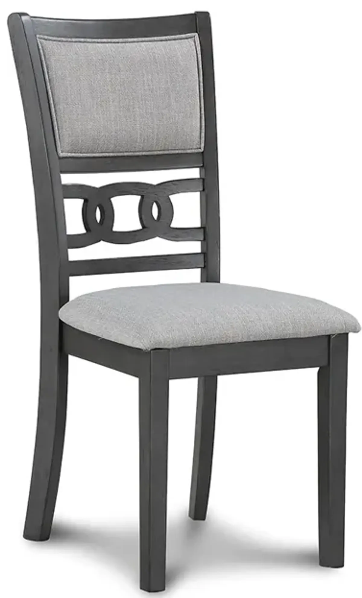 Gray Gia Round Dining Set (5pc)