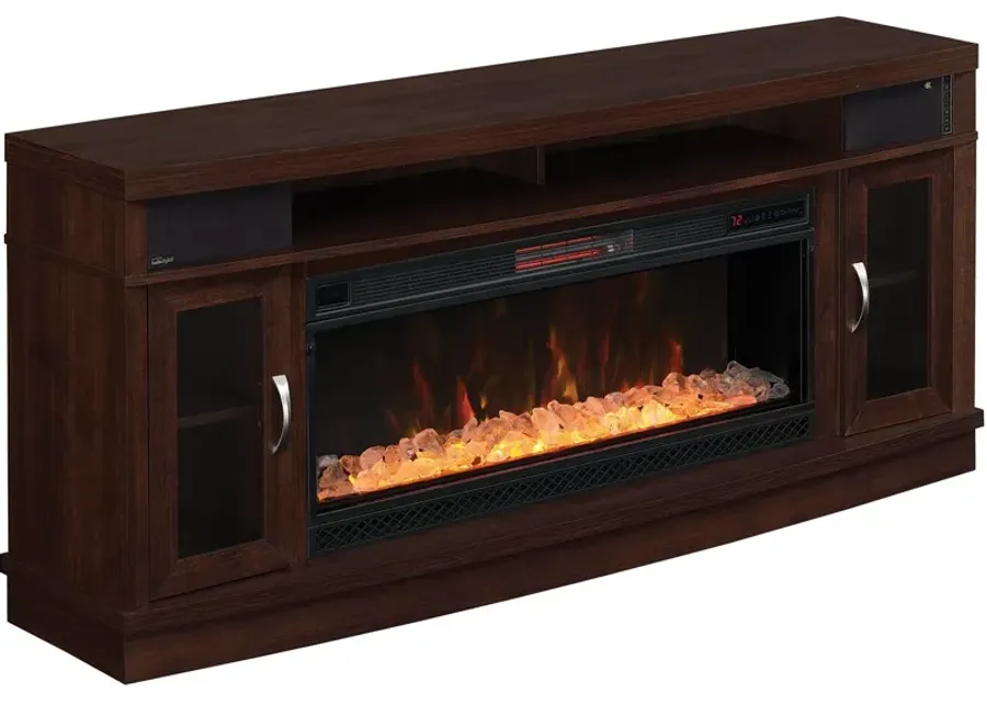 Deerfield Media and Sound Fireplace