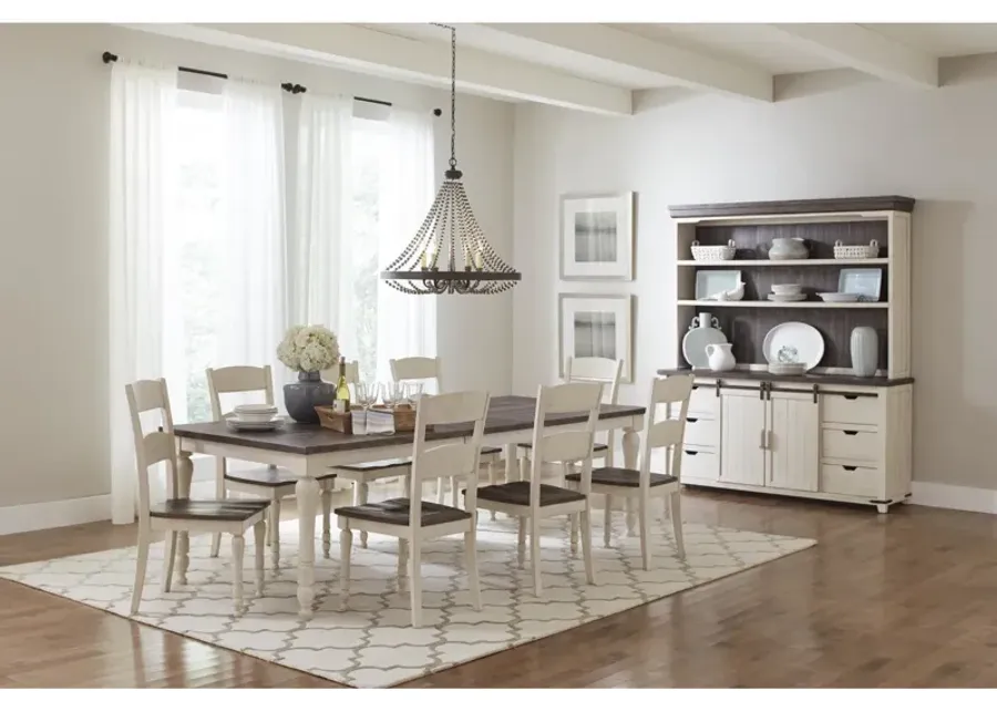 Madison County Dining Set - White