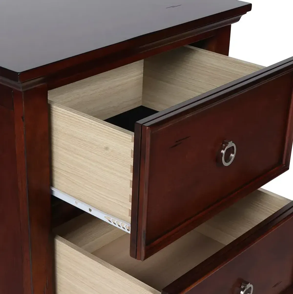 Black Tamarack Nightstand