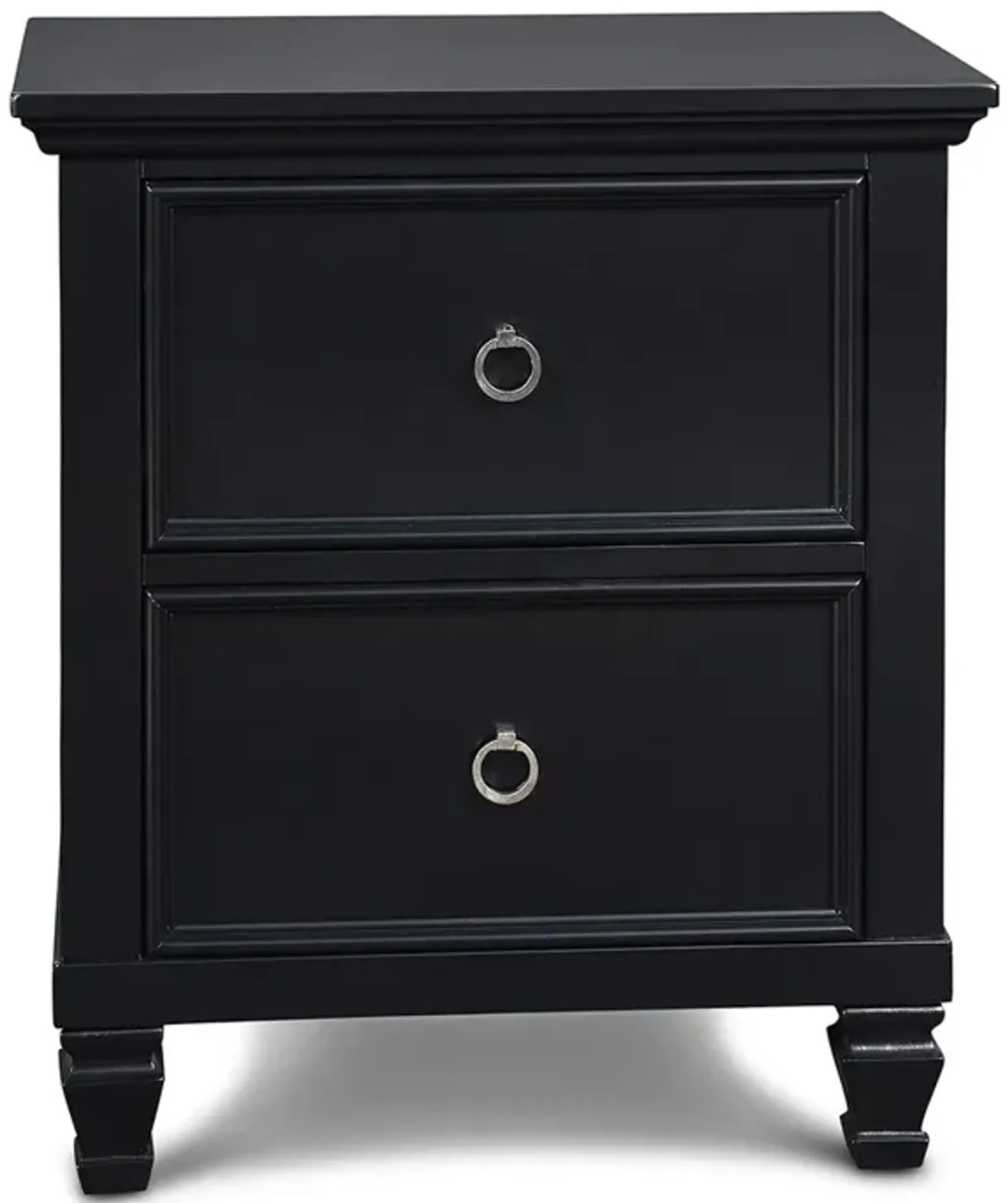 Black Tamarack Nightstand